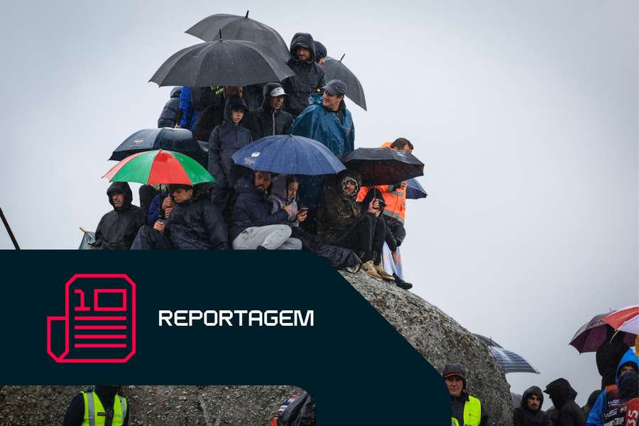 Adeptos fiéis do Rali de Portugal em Fafe Adeptos fiéis do Rali de Portugal em Fafe