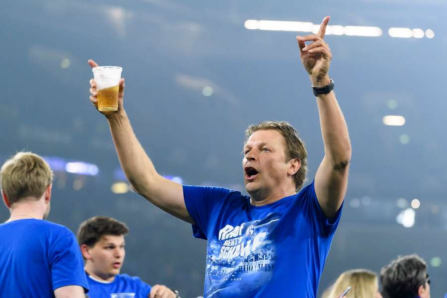 Mulder hat sich bei Schalke auch als Feierbiest hervorgetan