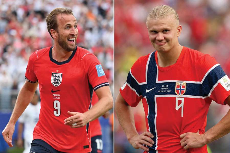 Kane e Haaland fazem duelo de centroavantes protagonistas
Kane e Haaland fazem duelo de centroavantes protagonistas