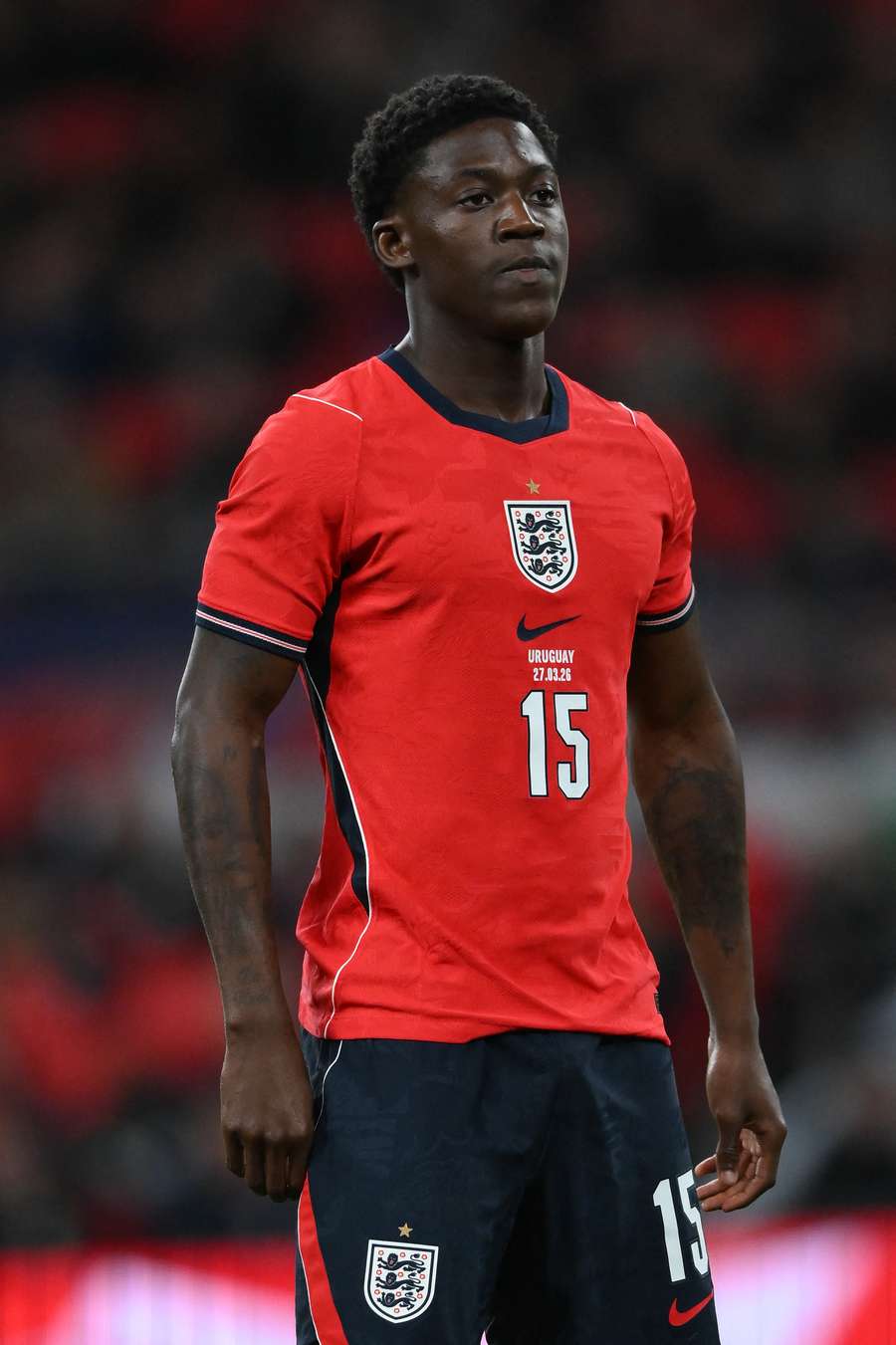 Equipación de Inglaterra para el Mundial