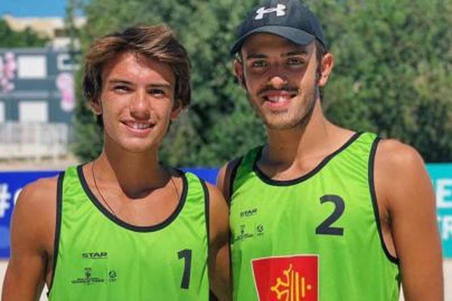 Guilherme Maia e Filipe Leite estão a competir na Roménia