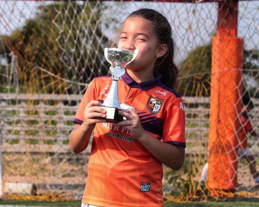 Yasmim Cardozo na infância Yasmim Cardozo na infância