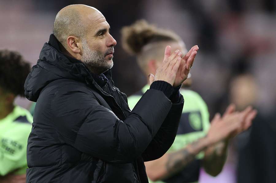 Guardiola konnte mit der Performance seiner Citizens zufrieden sein