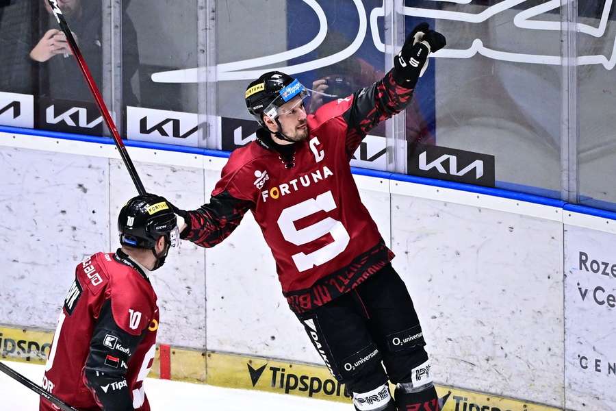 Kapitán Sparty Chlapík dal Kladnu dva góly. Kapitán Sparty Chlapík dal Kladnu dva góly.