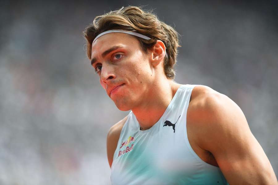 Mondo Duplantis withdraws from London Diamond League with thigh injury Mondo Duplantis withdraws from London Diamond League with thigh injury