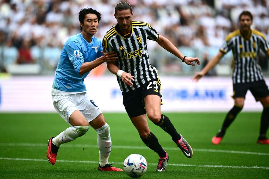 Adrien Rabiot contra a Lazio