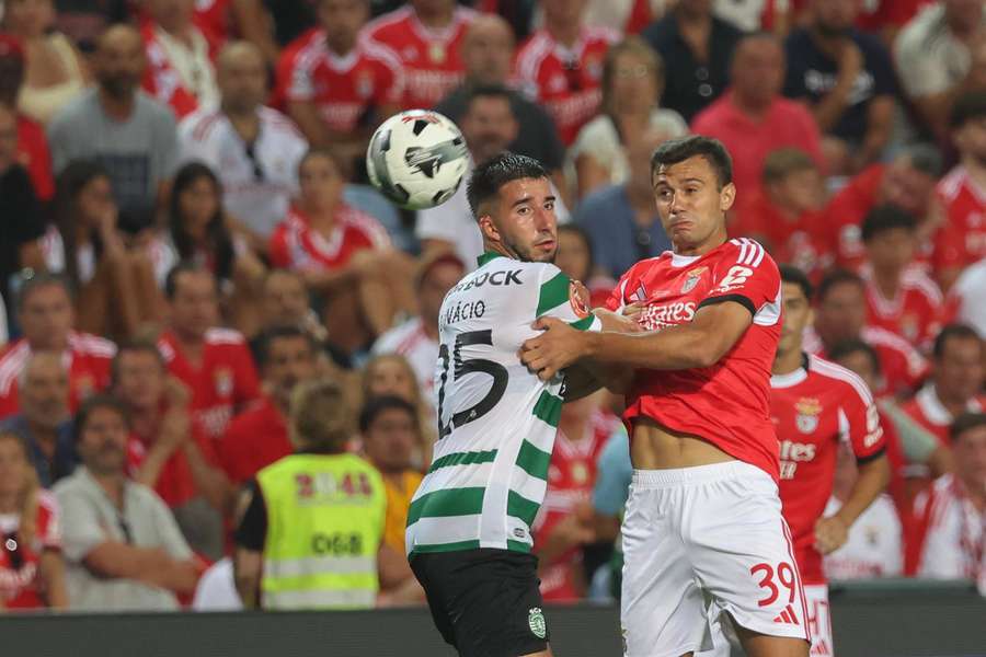 Gonçalo Inácio e Henrique Araújo estão inscritos por Sporting e Benfica, respetivamente