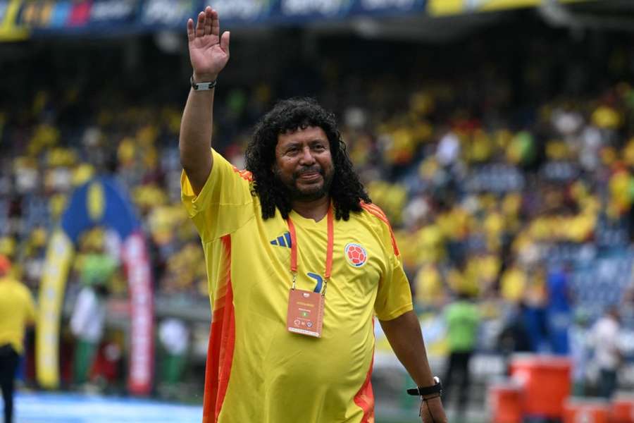 Higuita em partida das Eliminatórias da Copa do Mundo 2026 Higuita em partida das Eliminatórias da Copa do Mundo 2026