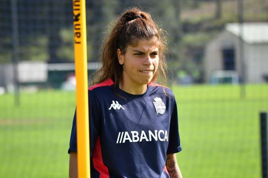 Inês Pereira estuvo cedida en el Deportivo Inês Pereira estuvo cedida en el Deportivo