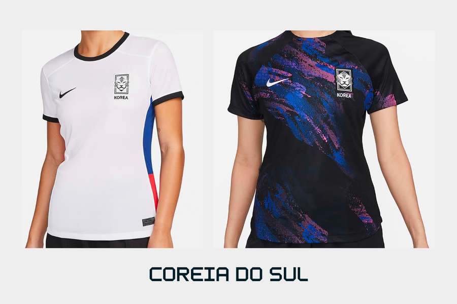 As coreanas vão de Nike minimalista para o Mundial