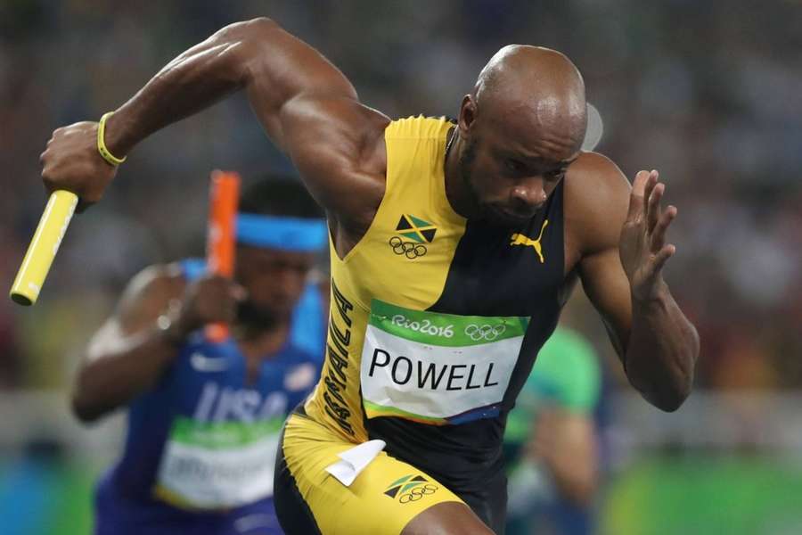 Jamaican sprinter Asafa Powell won relay gold at the 2016 Olympic Games