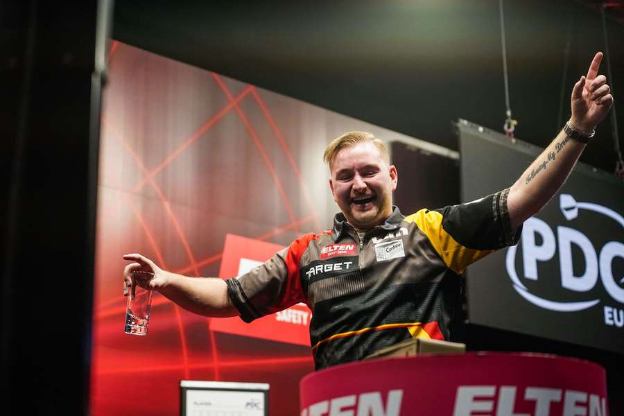 Van den Bergh celebrates Van den Bergh celebrates