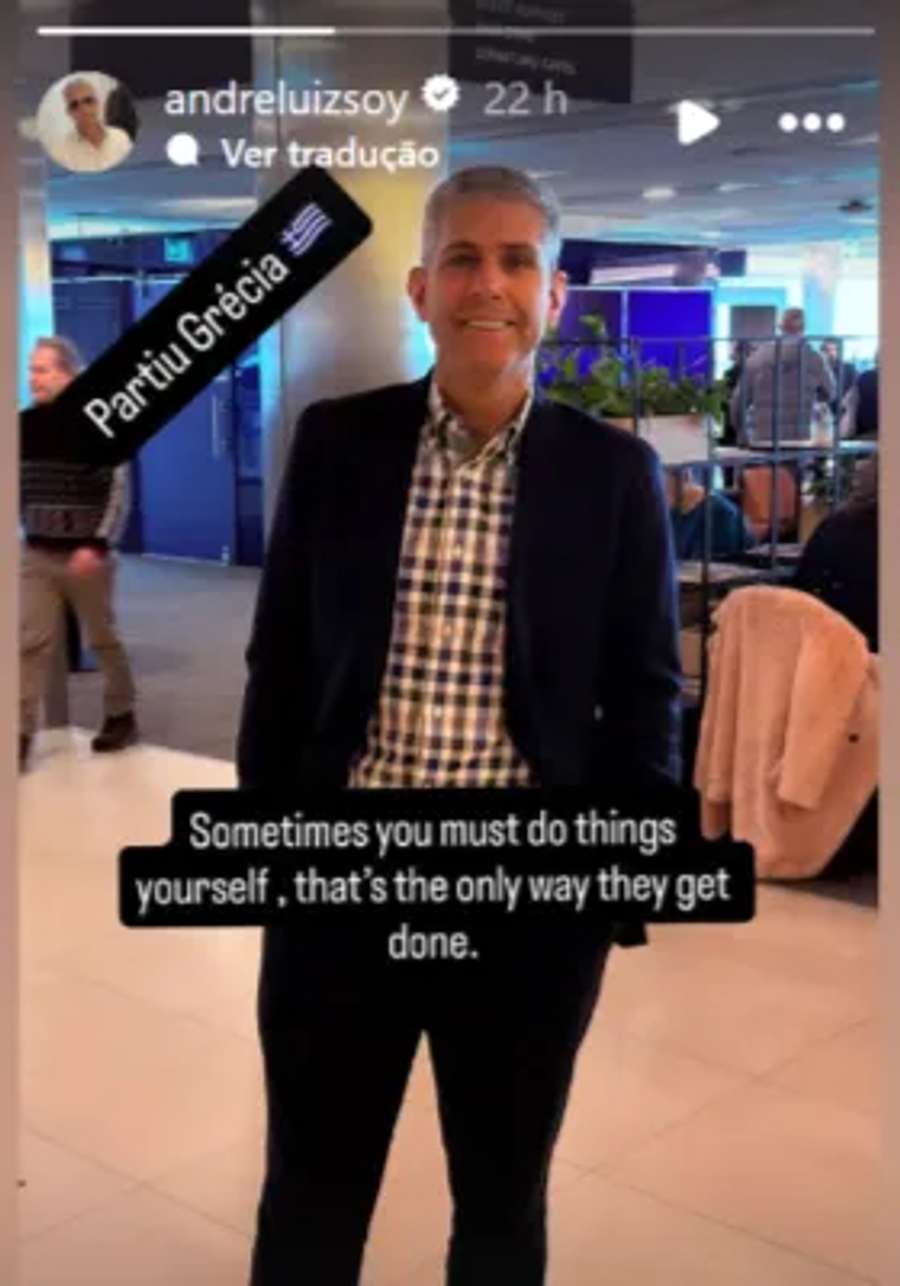 A publicação de Andre Soy