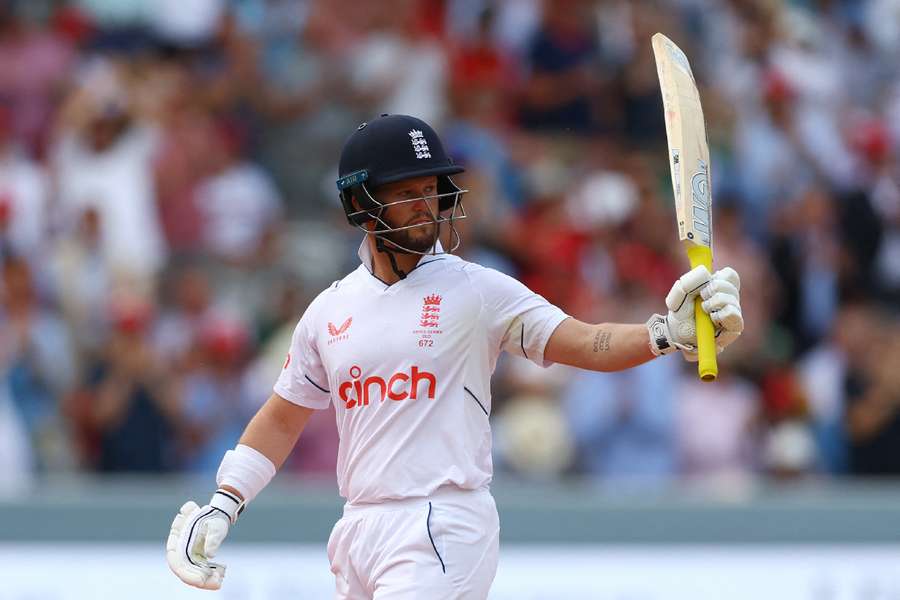 Ben Duckett made an impressive 98 in England's first innings