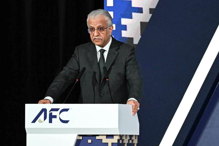 Sheikh Salman bin Ibrahim al-Khalifa speaking at the AFC Congress in Kuala Lumpur last year. Sheikh Salman bin Ibrahim al-Khalifa speaking at the AFC Congress in Kuala Lumpur last year.