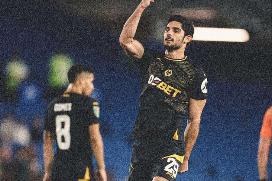 Gonçalo Guedes marcou aos 44 minutos