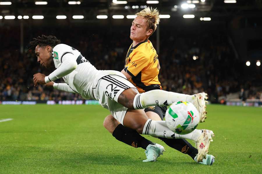 Kevin em ação no jogo em que sofreu a lesão