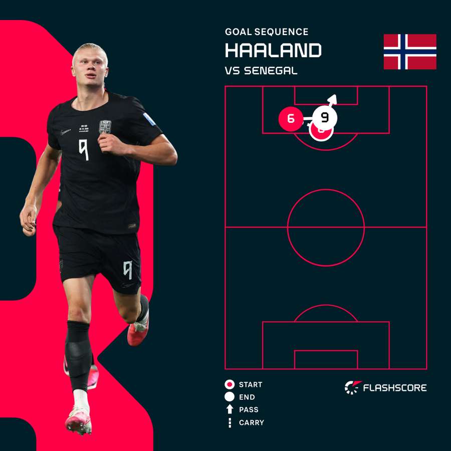 Erling Haaland Goal Sequence Erling Haaland Goal Sequence