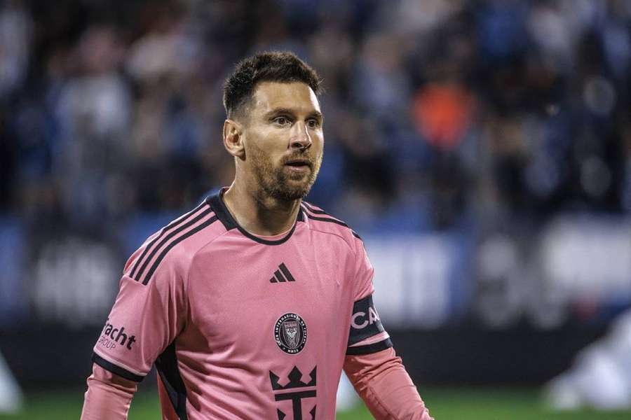 Messi le week-end dernier face à Montréal.