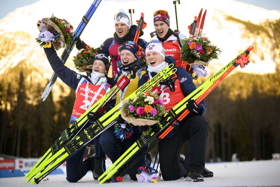 Norwegowie zdominowali zmagania w biegu ze startu wspólnego w Lenzerheide