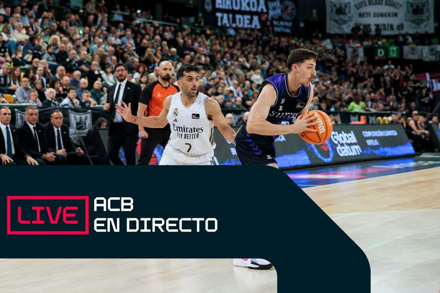 Disputa en el Bilbao Basket-Real Madrid