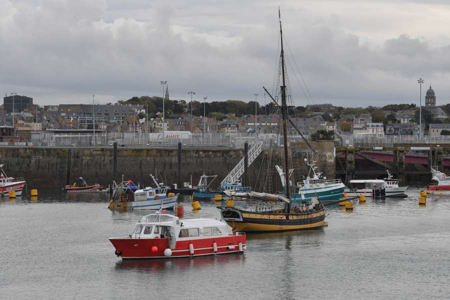 Le port de Saint-Malo le 17 octobre dernier.