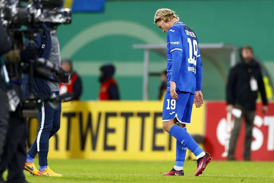 Kasper Dolberg har slet ikke fået den ønskede start i Hoffenheim, hvor den danske angriber kæmper med at finde formen.