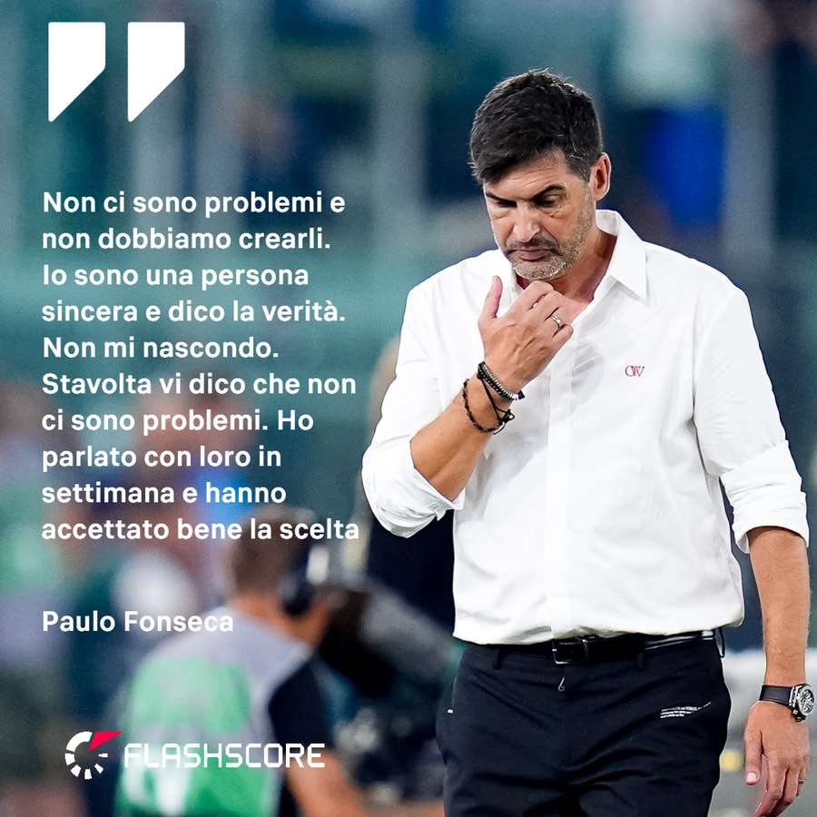 Le parole di Fonseca in seguito al gesto di Theo e Leao