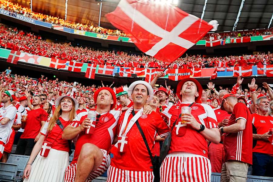 Danske fans i München