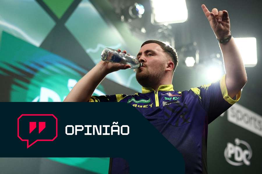 Campeão mundial Littler teve de lidar com o público