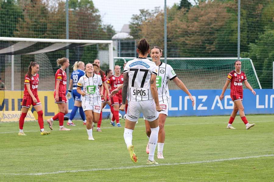 Die Grazerinnen stürmen nach einem souveränen Sieg im Topspiel an die Spitze