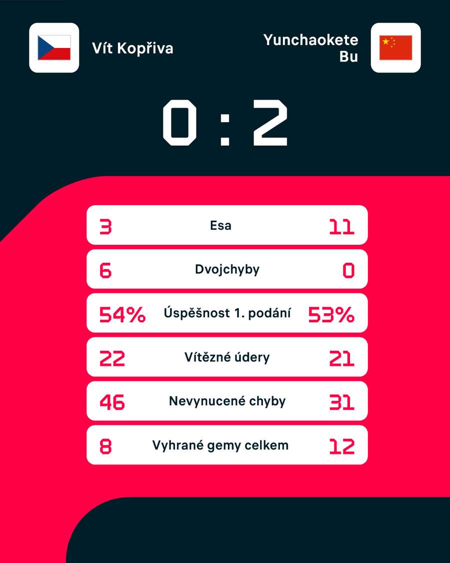 Statistiky zápasu