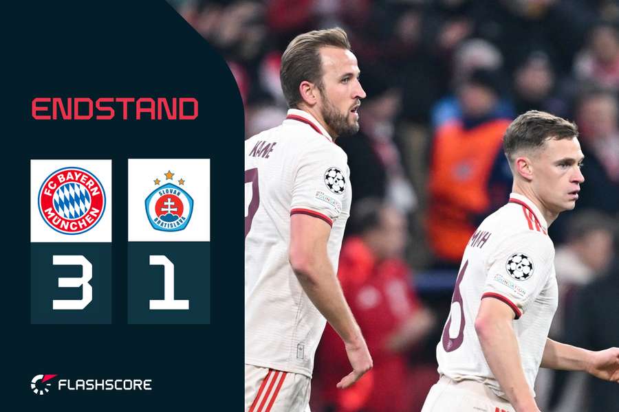 Bayern schaffte kein Tore-Wunder.