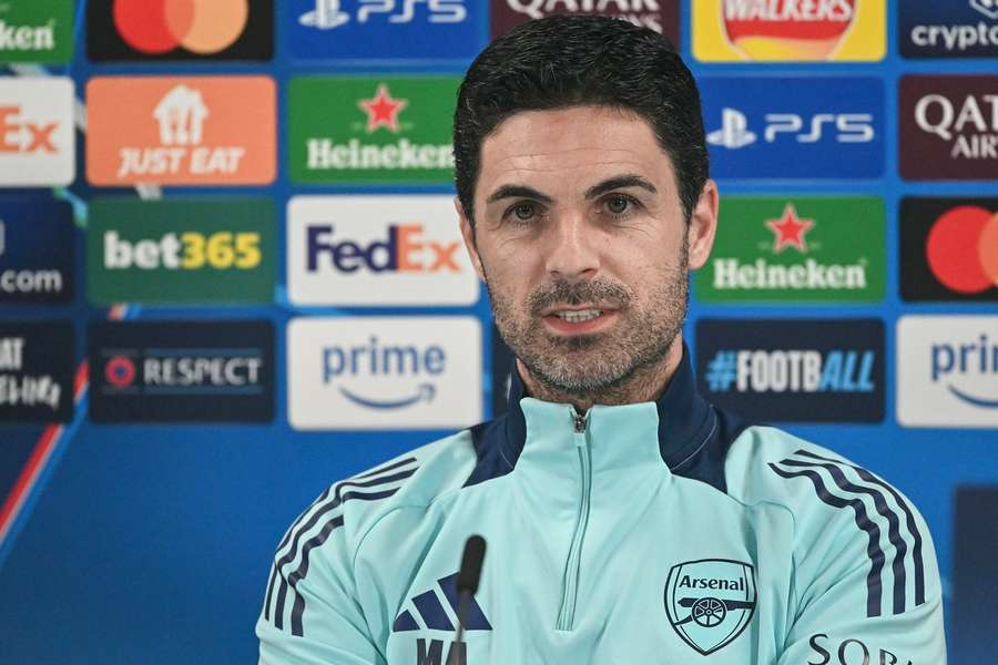 Mikel Arteta, treinador do Arsenal