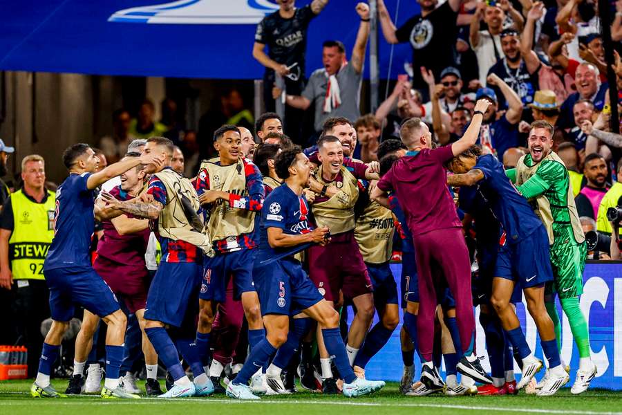 PSG are the Champions League winners