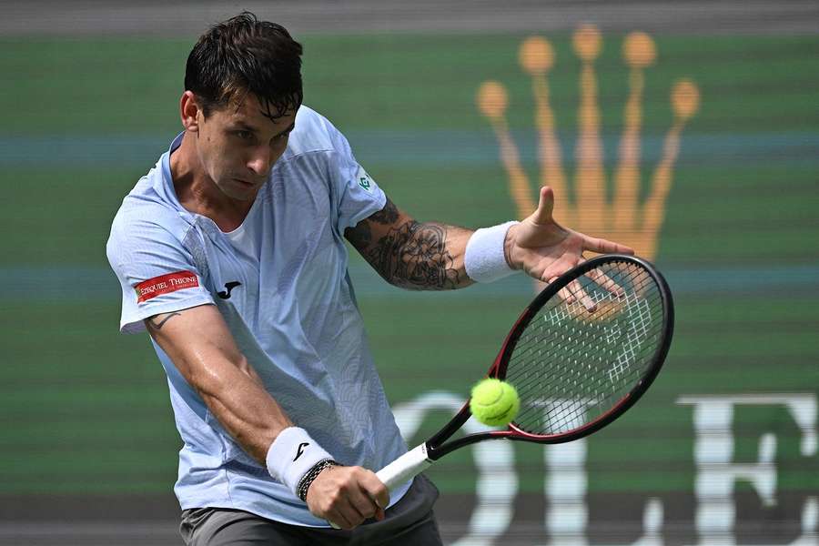 Camilo Ugo Carabelli beim Shanghai Masters 2025 Camilo Ugo Carabelli beim Shanghai Masters 2025