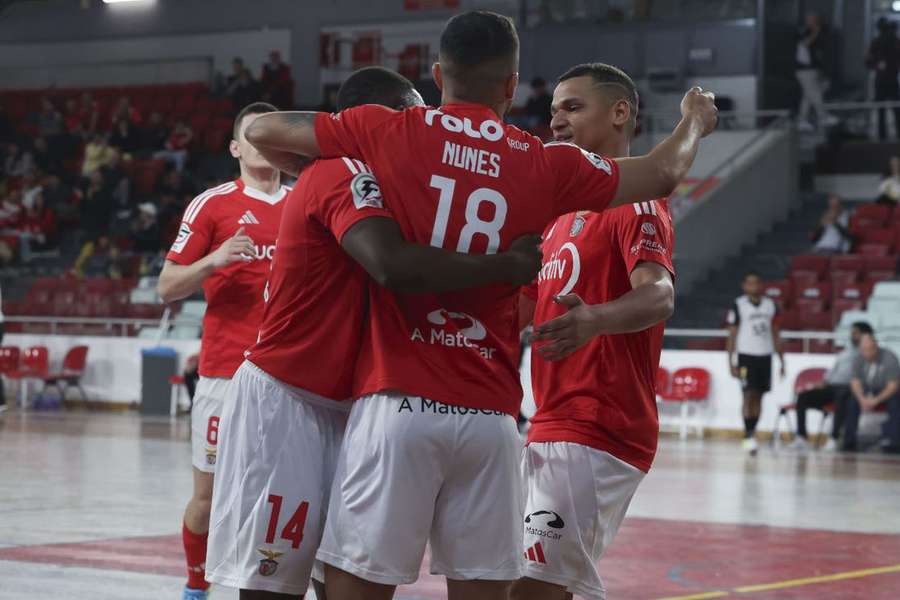 Benfica goleou o Ferreira do Zêzere na Luz