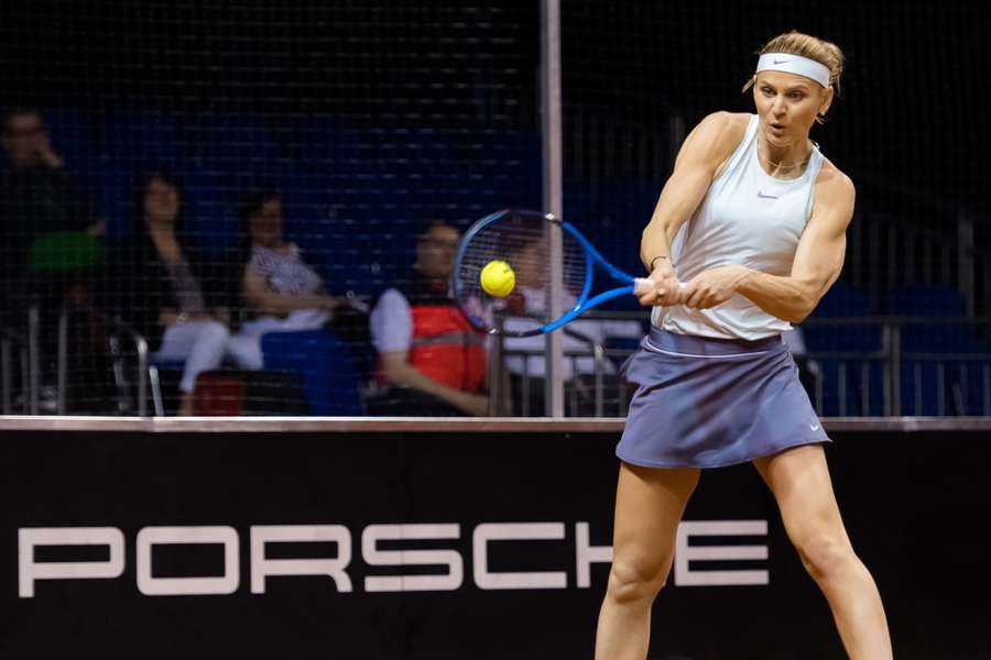 Lucie Šafářová v Remeši odehrála první soutěžní zápas od deblového vystoupení na French Open 2019.