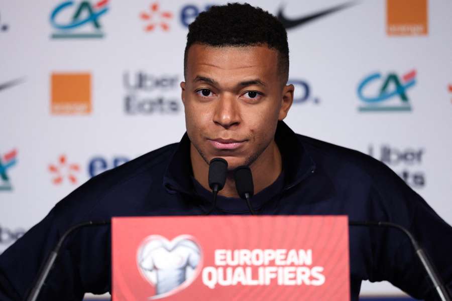 Mbappé, atacante da França