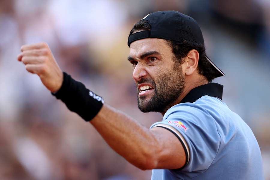 La grinta di Berrettini La grinta di Berrettini