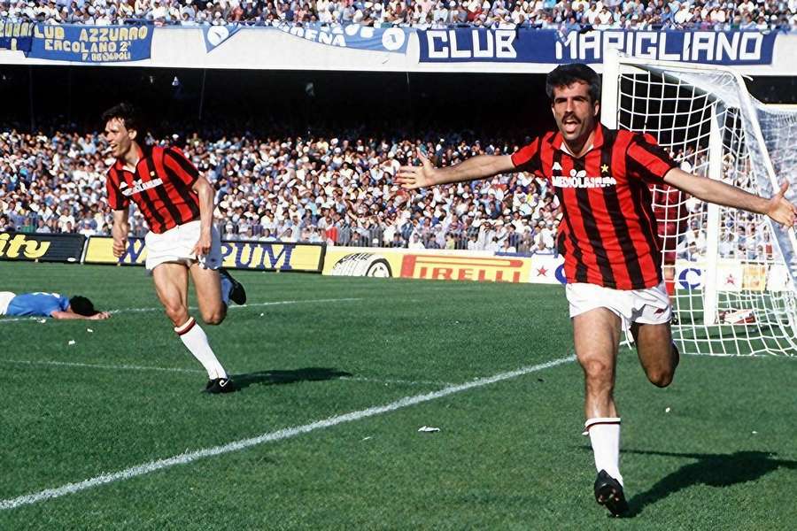 Paolo Virdis derrubou o Nápoles de Maradona com um bis, a 1 de maio de 1988