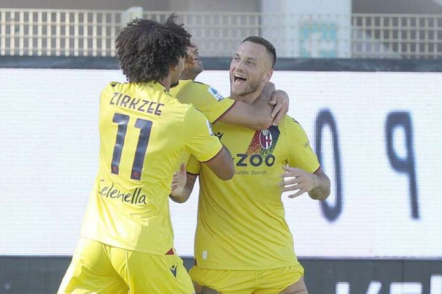 Arnautovic was the hero for Bologna as they drew 2-2