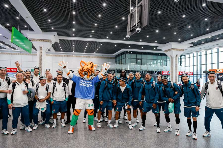 Portugal já se encontra em Tashkent