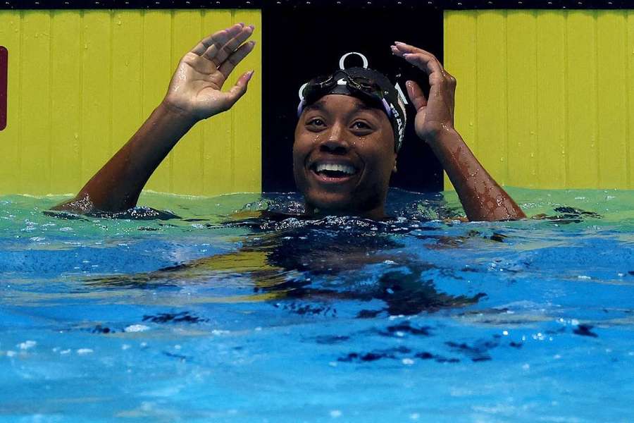 Simone Manuel ce dimanche.