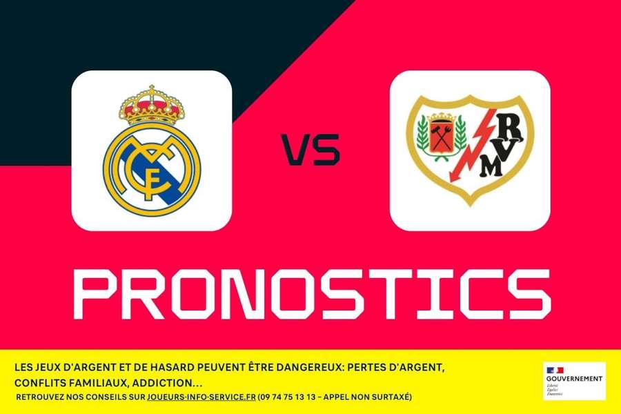 Real Madrid - Rayo Vallecano : Pronostics, meilleurs paris et cotes (LaLiga)