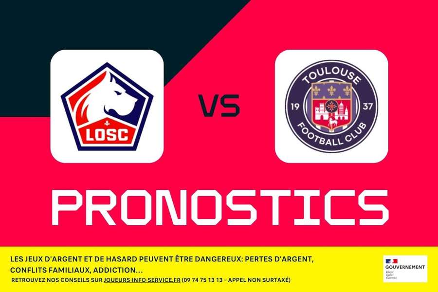 Lille - Toulouse : pronostics, meilleurs paris et cotes (Ligue 1)