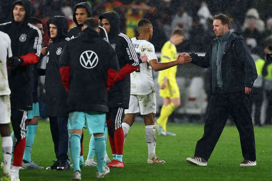 Julian Nagelsmann hat die letzten Live-Erkenntnisse vor der WM-Nominierung im Mai gewonnen. Julian Nagelsmann hat die letzten Live-Erkenntnisse vor der WM-Nominierung im Mai gewonnen.