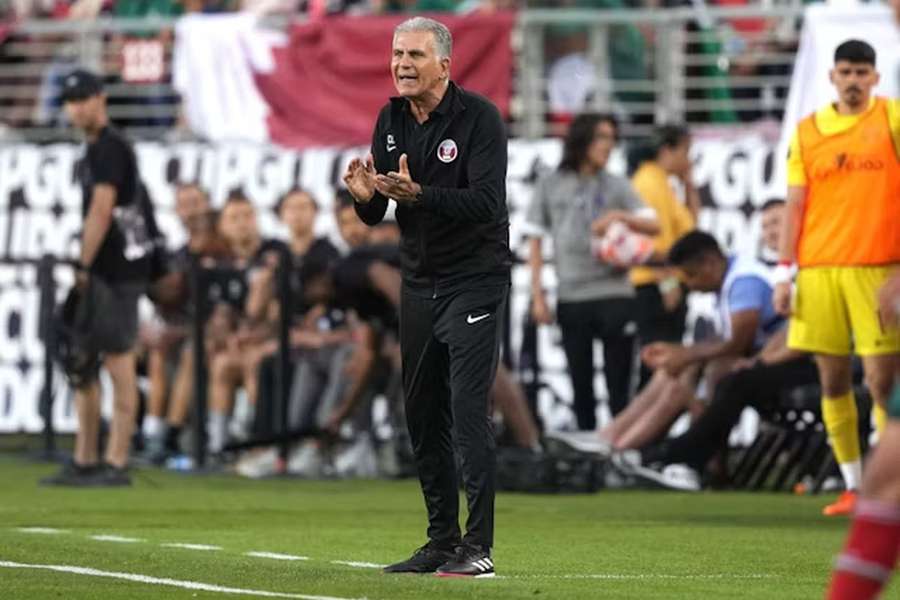 Carlos Queiroz, selecionador do Catar