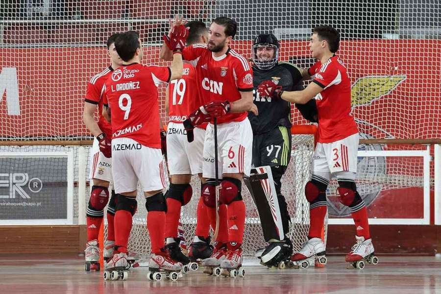 Goleada benfiquista garante primeiro lugar