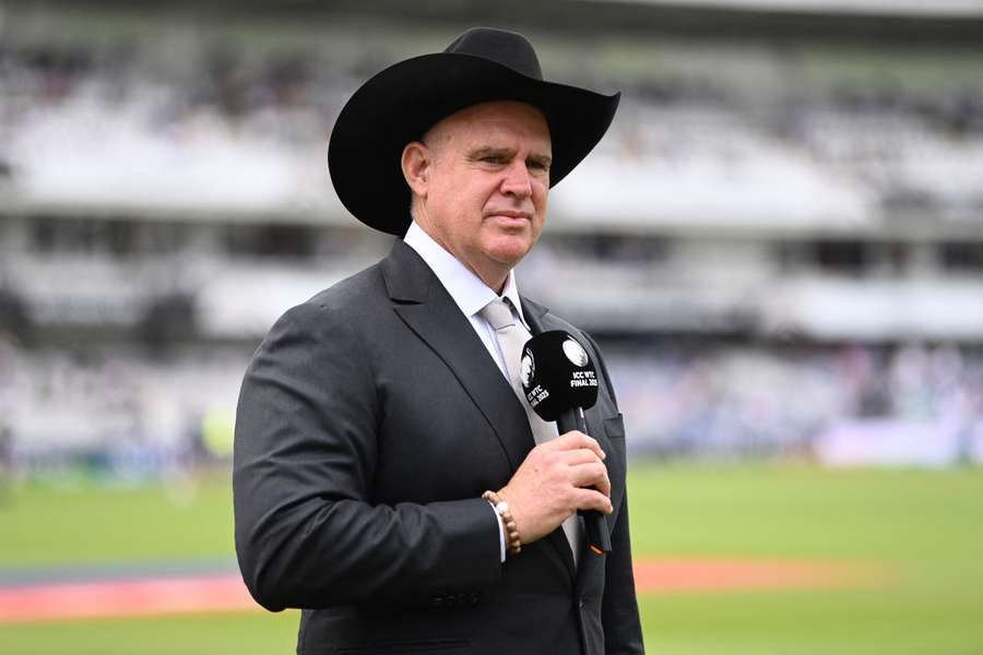 Hayden in his capacity as a television commentator last year.